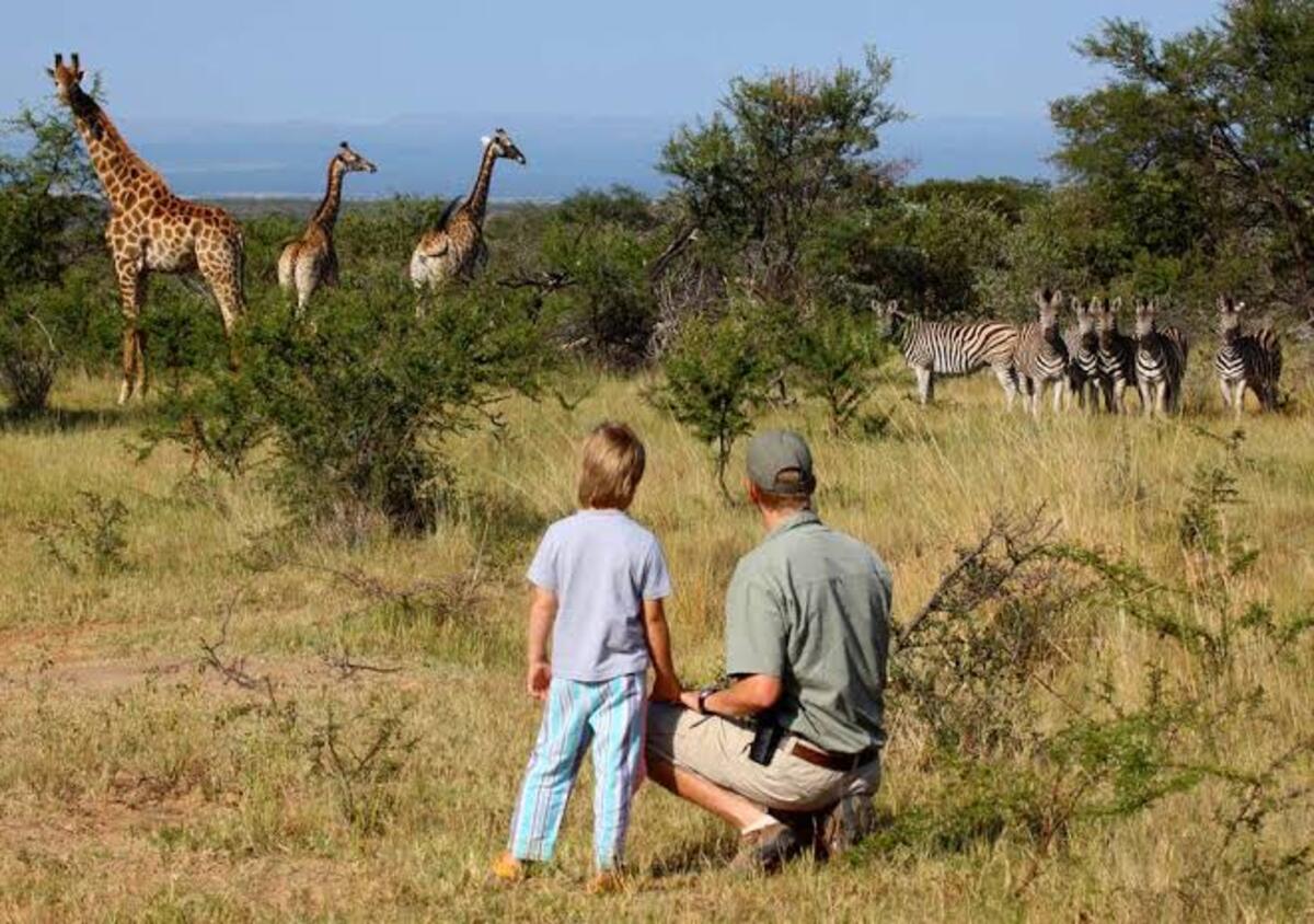 Nature walk in lake Mburo National park