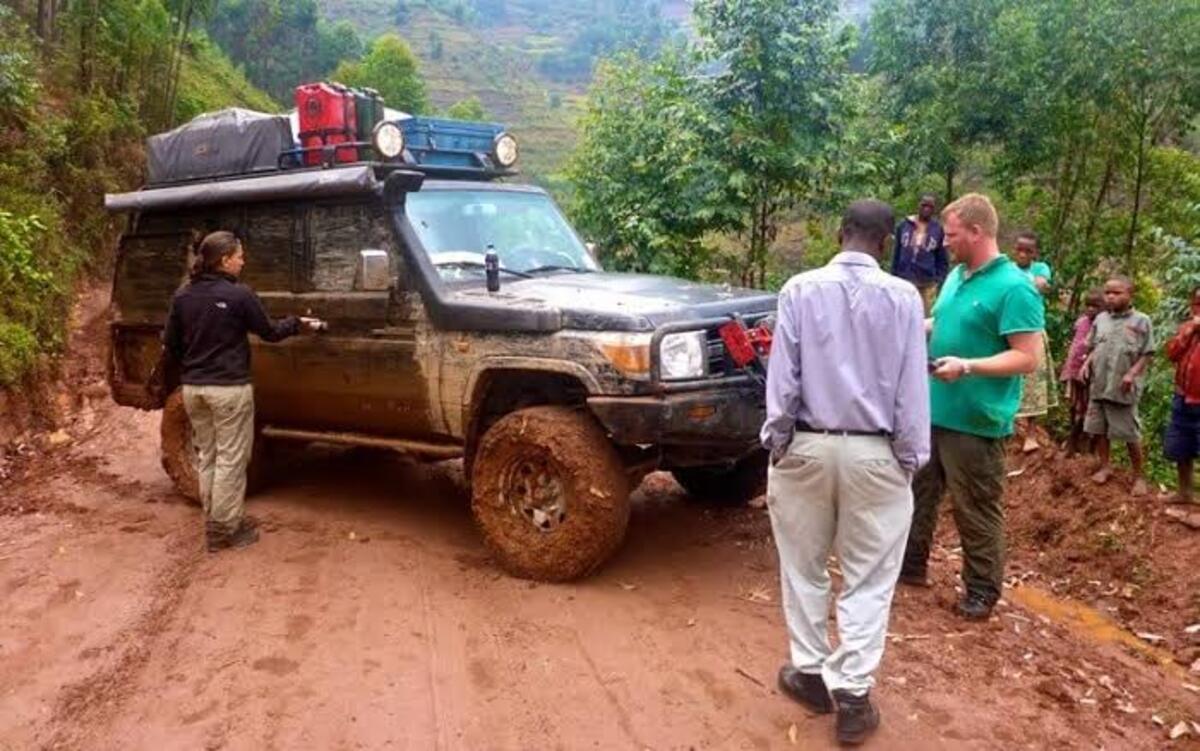 Slippery road
